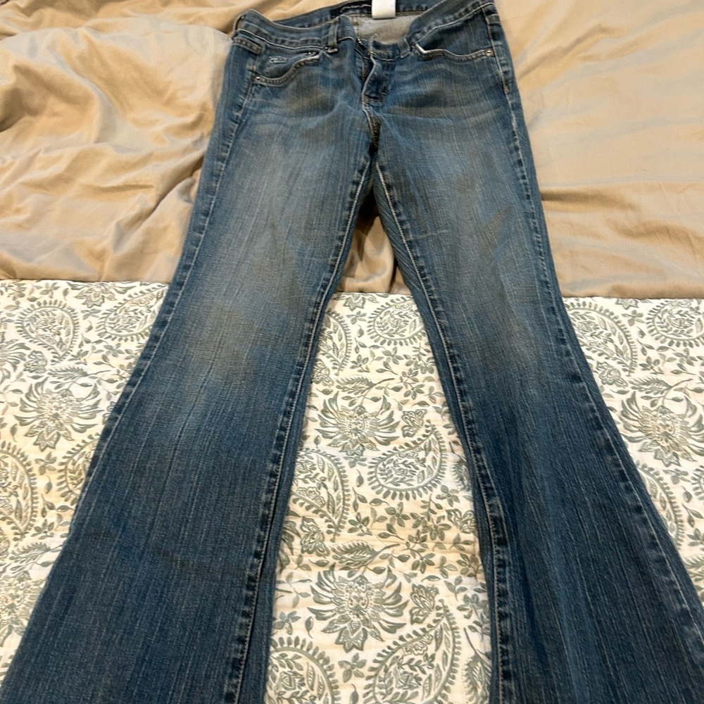 Calvin Klein Jeans Women's Medium Blue Flare Jeans